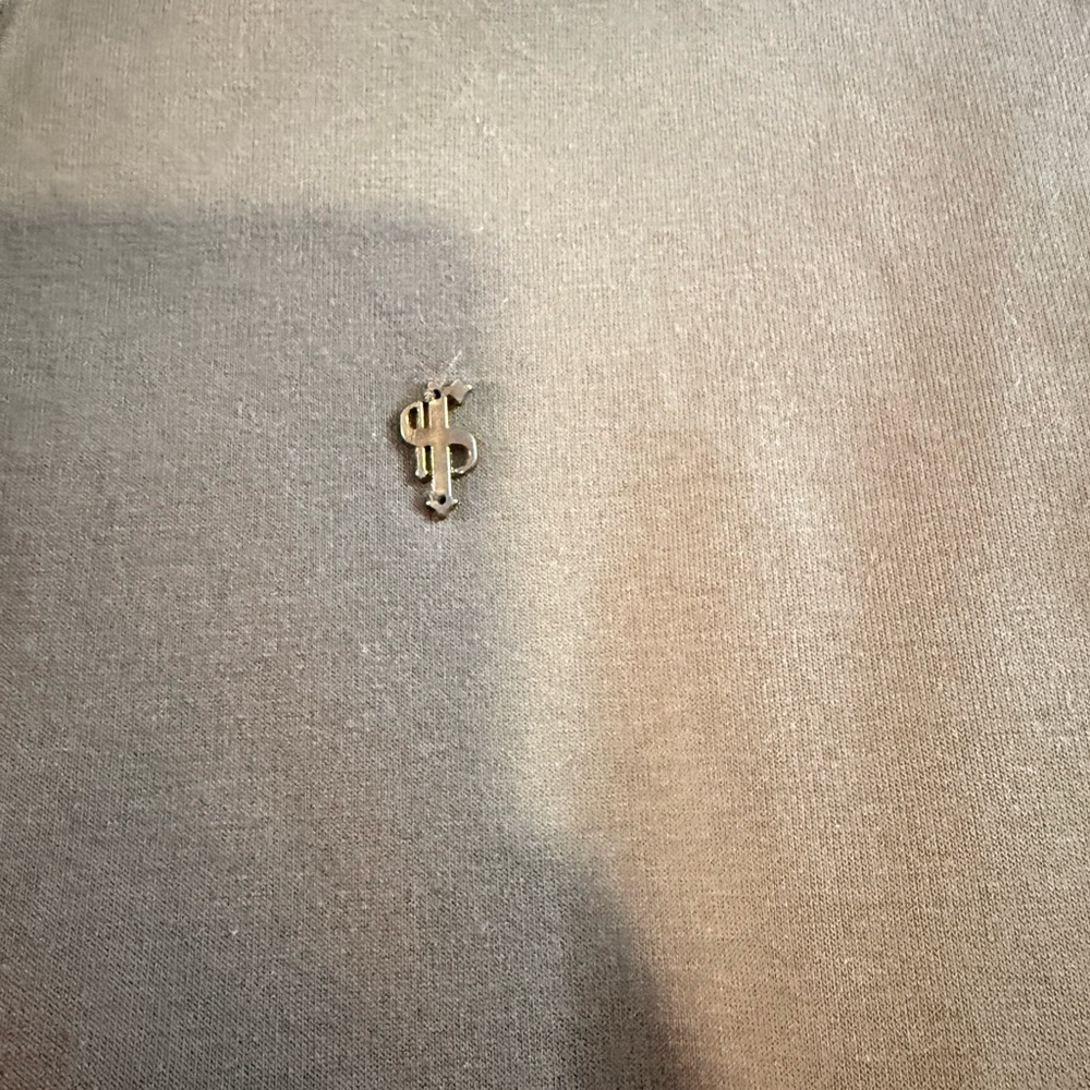 Men's Olive Crewneck Sweater - Picture 2 of 8